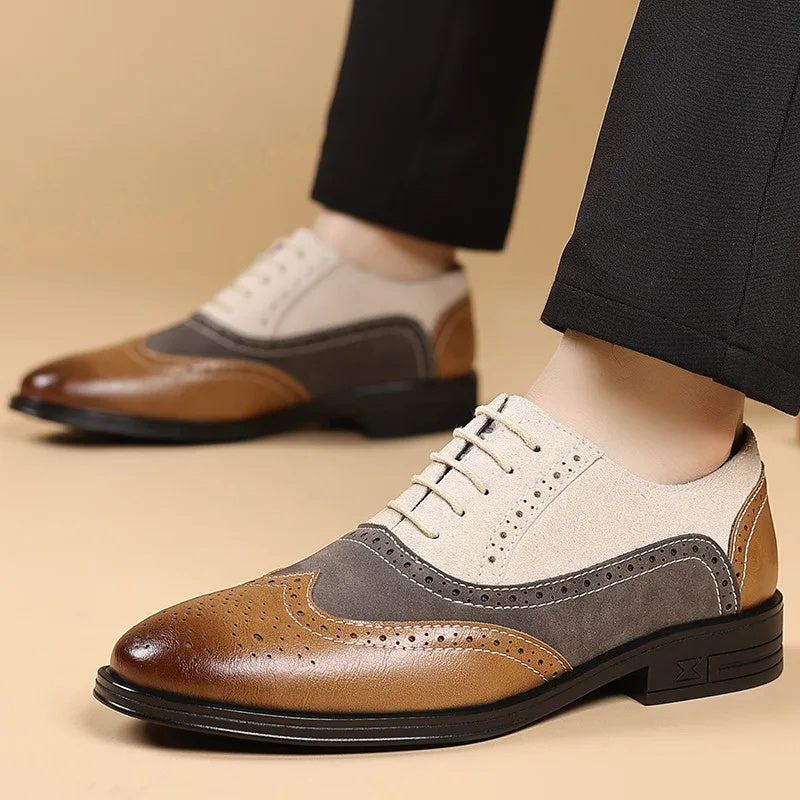 MARQUEL — Brogue Dress Shoes