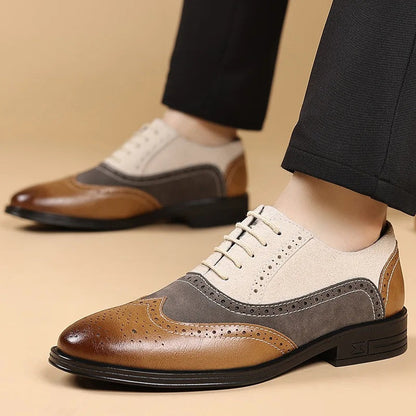 MARQUEL — Brogue Dress Shoes