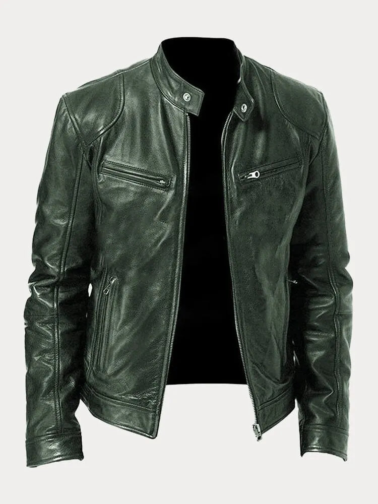 Aurelia - Luxe Leather Jacket
