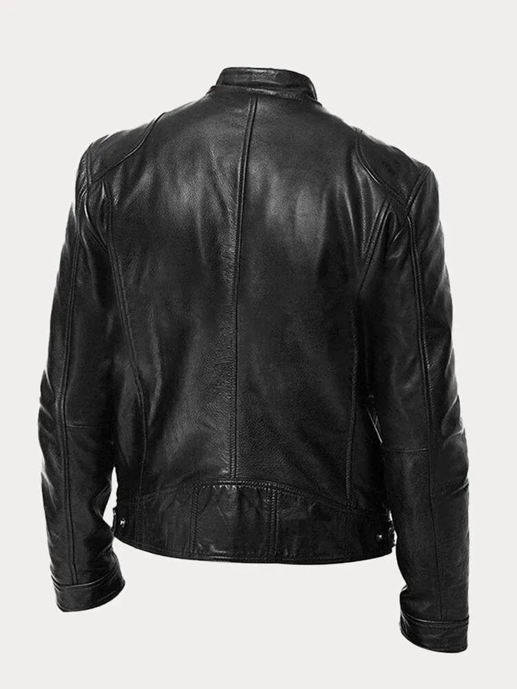 Aurelia - Luxe Leather Jacket