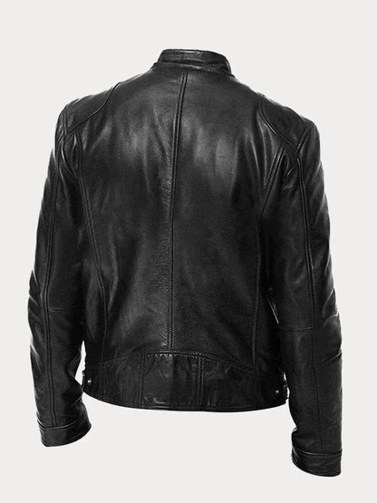 Aurelia - Luxe Leather Jacket