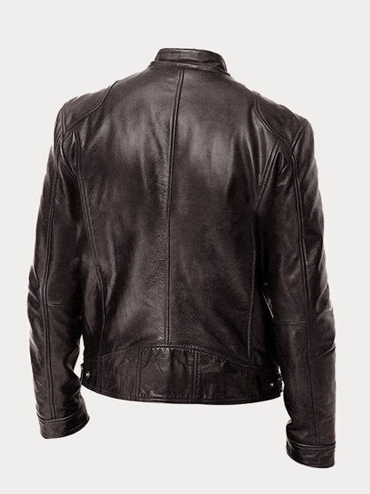 Aurelia - Luxe Leather Jacket