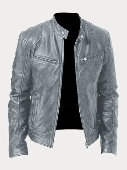 Aurelia - Luxe Leather Jacket