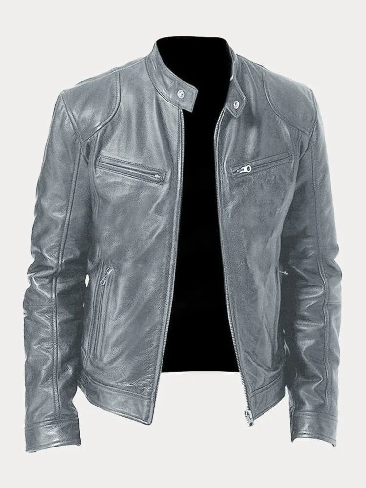 Aurelia - Luxe Leather Jacket