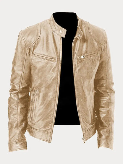 Aurelia - Luxe Leather Jacket