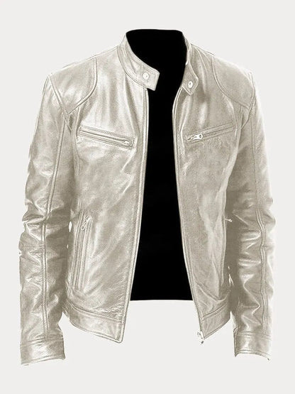 Aurelia - Luxe Leather Jacket