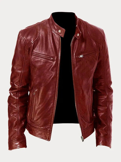 Aurelia - Luxe Leather Jacket
