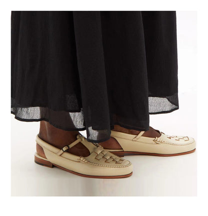 Vellara — Woven Slingback Sandals