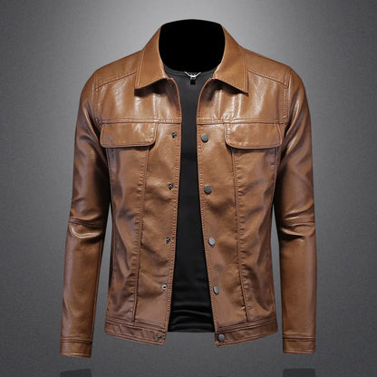 AURUMA — Vegan Leather Jacket