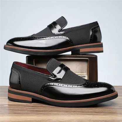 Aurelian Wingtip Elegance Loafers