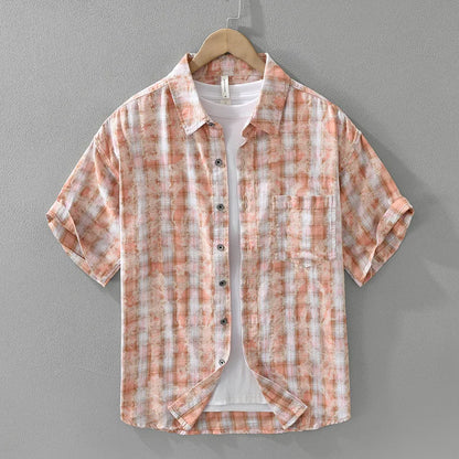 VIVINTO — Cotton Checkered Shirt