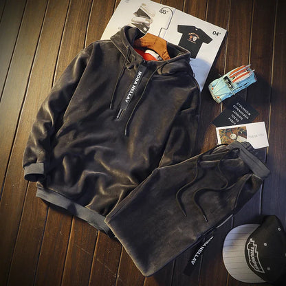 Velurello — Velvet Tracksuit Set