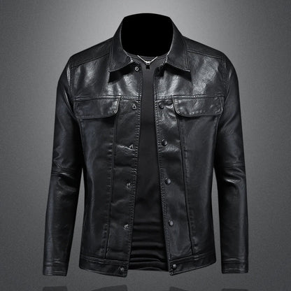 AURUMA — Vegan Leather Jacket
