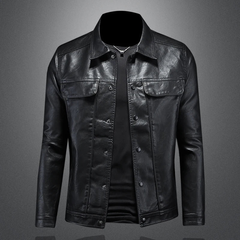 AURUMA — Vegan Leather Jacket
