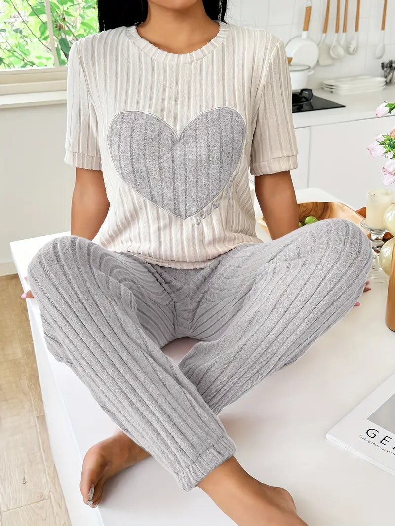 SERENITA — Ribbed Loungewear Ensemble