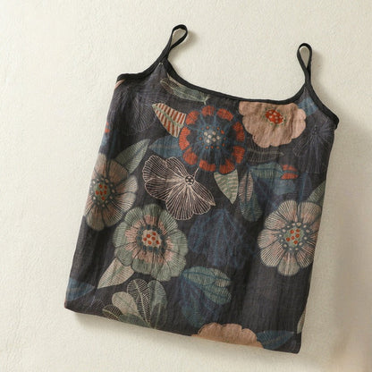 VIVIANA LINEN SLIP DRESS