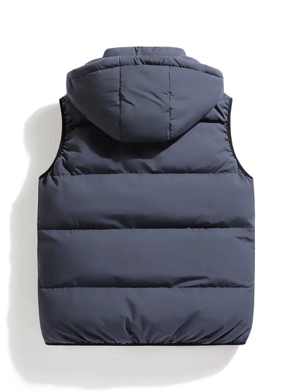 AURÉLIS — Hooded Puffer Vest