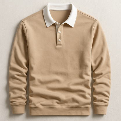AURENCE — Long Sleeve Polo