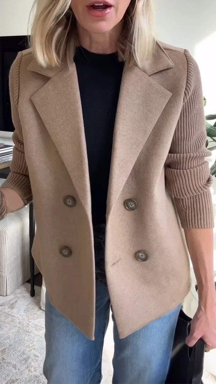 Avelinna — Knit Elegance Blazer