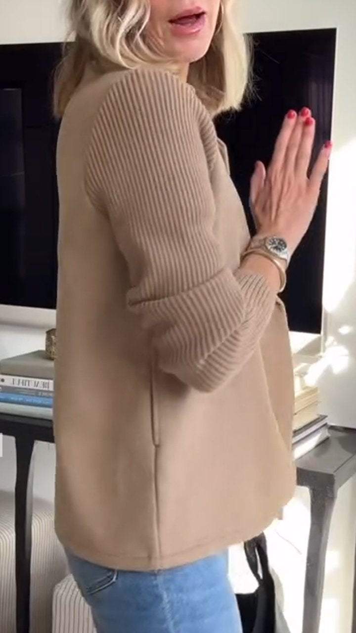 Avelinna — Knit Elegance Blazer