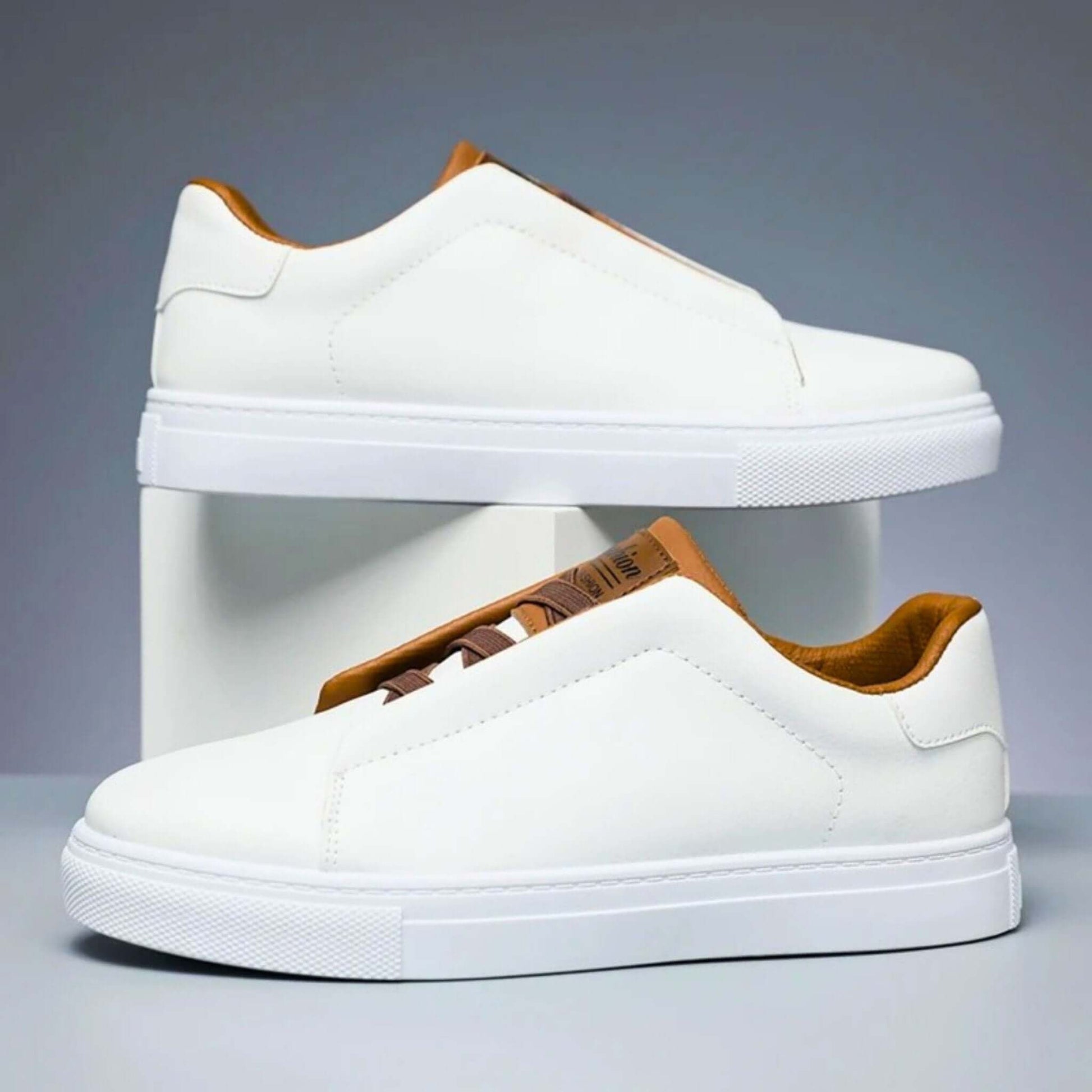 Molvana - Leather Platform Sneaker - 14:771#White 4749;200000124:200000364;200007763:201336100