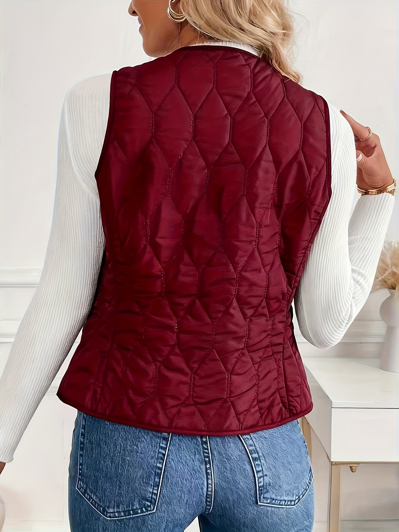 MIRANO — Quilted Elegance Vest