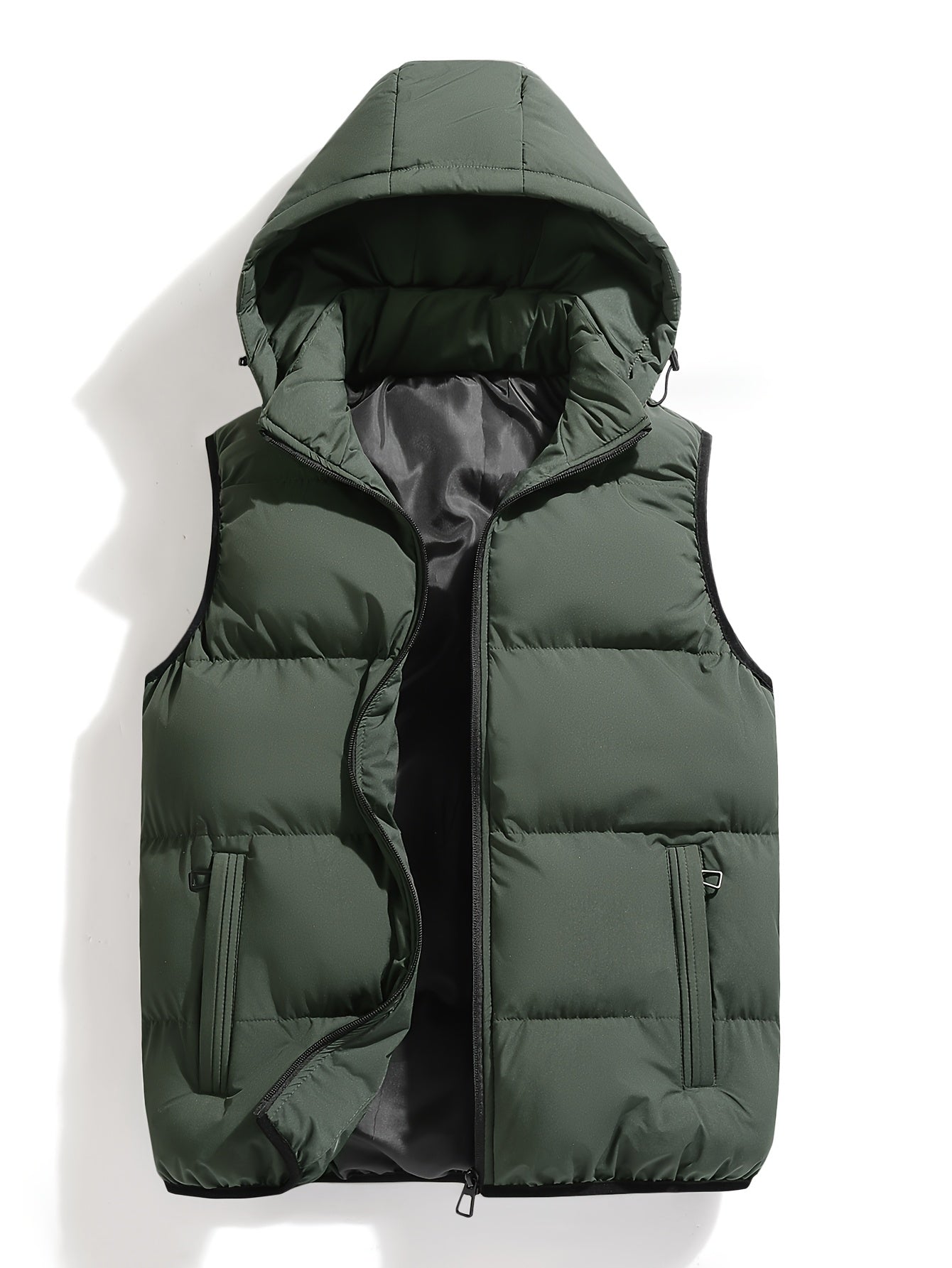 AURÉLIS — Hooded Puffer Vest