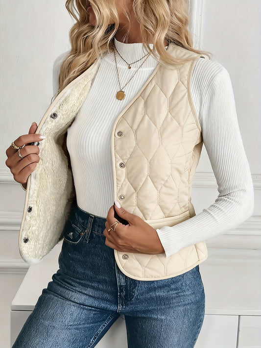 MIRANO — Quilted Elegance Vest