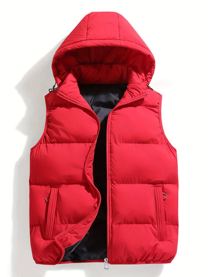 AURÉLIS — Hooded Puffer Vest