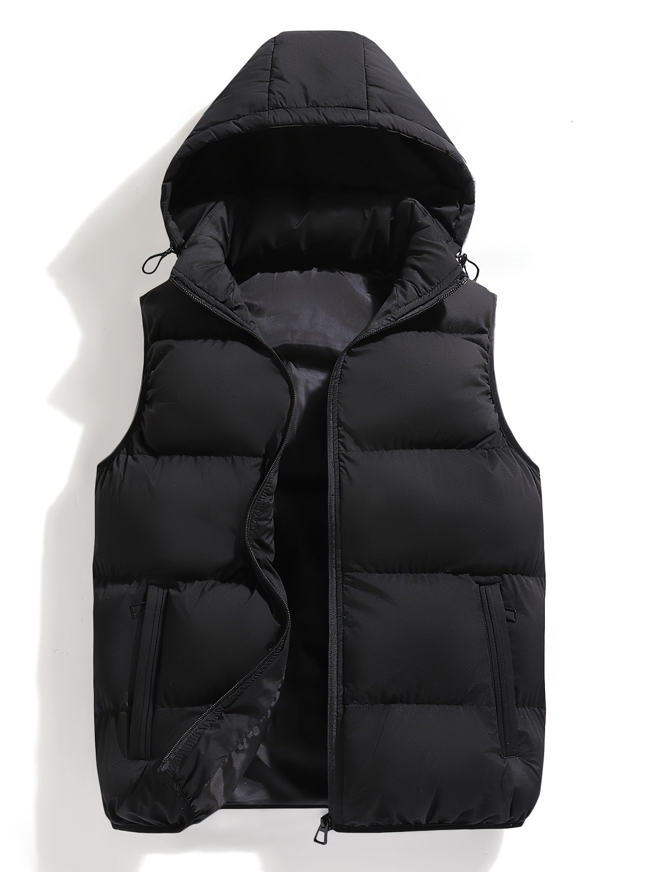 AURÉLIS — Hooded Puffer Vest