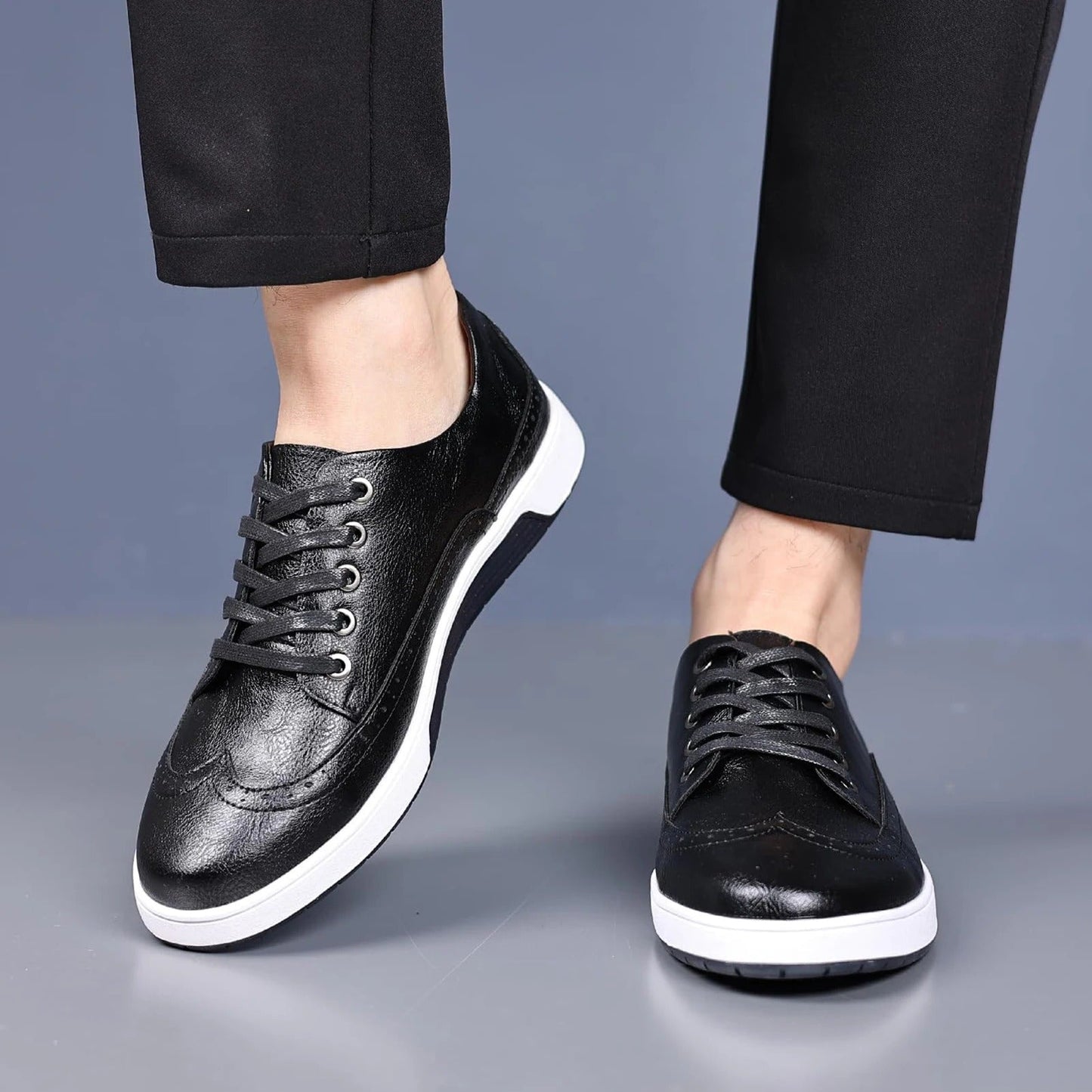 Vivante - Brogue-Inspired Sneakers
