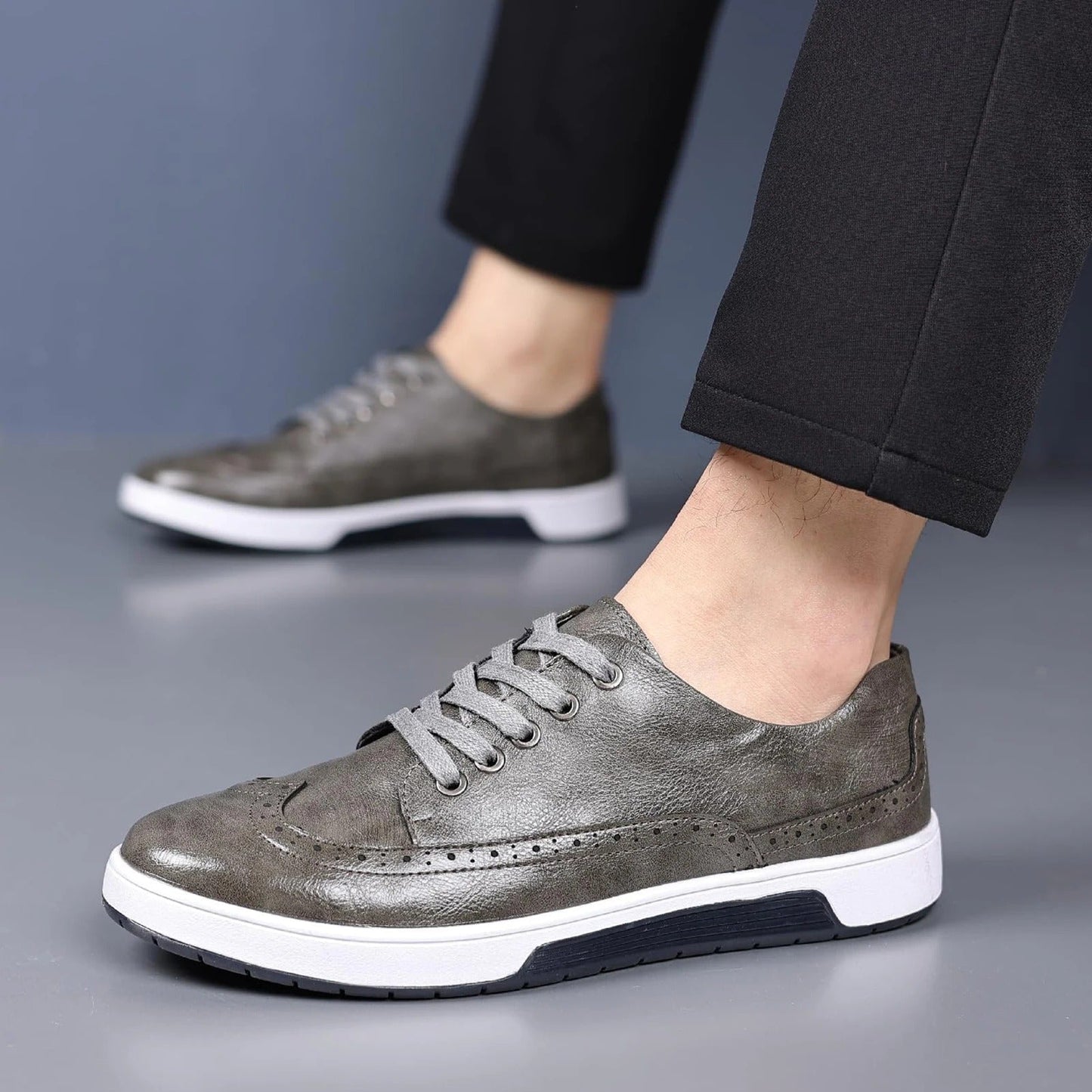 Vivante - Brogue-Inspired Sneakers
