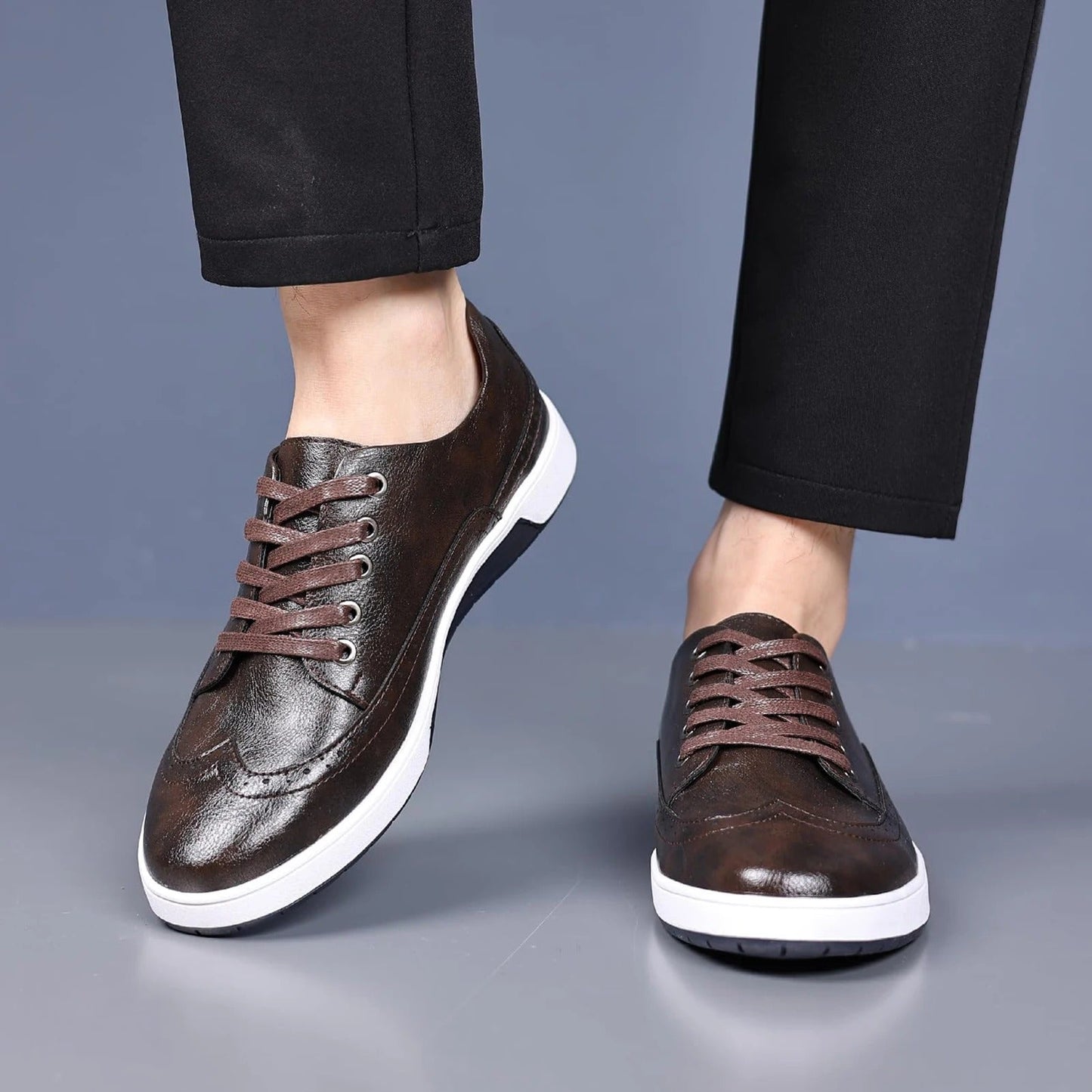 Vivante - Brogue-Inspired Sneakers