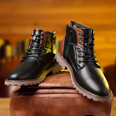 CALDERON — Artisan Lace-Up Boots
