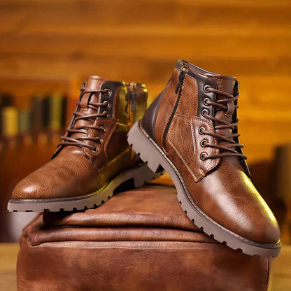 CALDERON — Artisan Lace-Up Boots